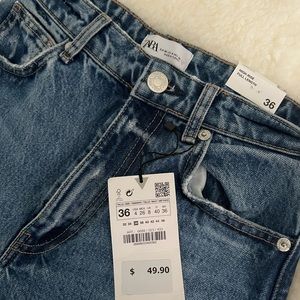 Zara high waisted wide leg jeans - NWOT